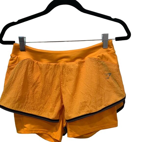 Gymshark Pants - Gymshark Speed 2 in 1 Shorts Size Small